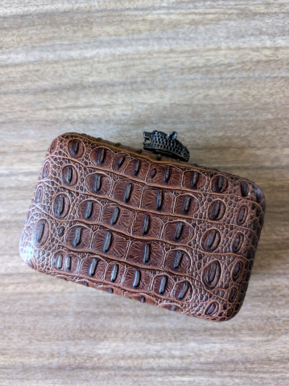 House oF Harlow 1960 Marley Leather Clutch